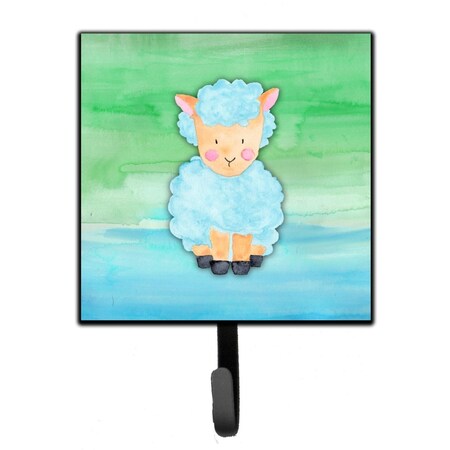 Carolines Treasures Sheep Lamb Watercolor Leash or Key Holder BB7414SH4